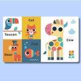 Colorful children's book from Brumby Sunstate's Little Learning Library series featuring animals for early learning.