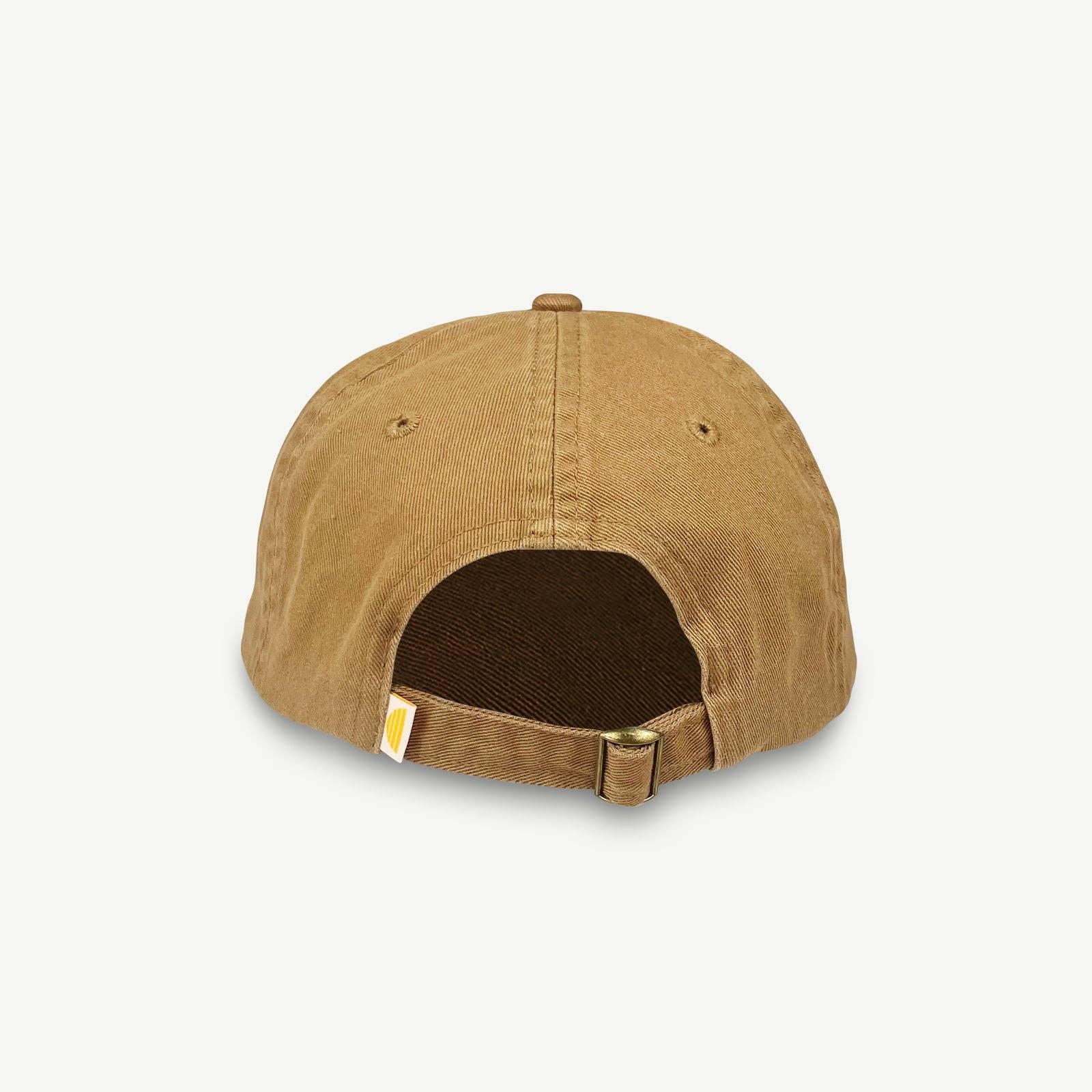 Banabae Rad Pop Washed Baseball Cap in desert sand, featuring a casual washed finish and adjustable strap for a comfortable fit.