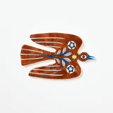 Jones & Co Paloma wall art featuring a brown bird illustration on a neutral background, ideal for decorative wall decor.