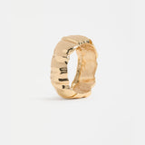 Gold Elk Dalen Bangle bracelet featuring sleek, modern design with smooth finish and minimalist style.
