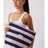 Large Regatta Stripe wet base from Base, featuring colorful horizontal stripe design and durable construction.