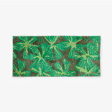 Bonnie and Neil Mave Khaki long cotton bath mat with soft, plush texture and rectangular shape for bathroom decor.