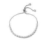 Salty Safari Sia Tennis Bracelet with sparkling stones and gold-tone chain, close-up view of the elegant jewelry piece