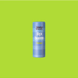 Blue tube of Bloom & Body Mango Lip Balm with a clear cap, showcasing a smooth, hydrating lip balm inside.