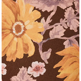 Marigold amber linen cushion by Bonnie and Neil, 50cm decorative throw pillow for living room decor.