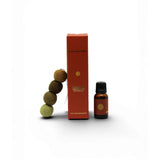 Grace & James Cedarwood, Lemongrass, and Patchouli air freshener bottle with natural scent blend.