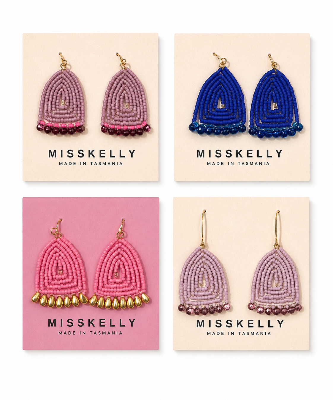 Miss Kelly Donna triangle earrings featuring stylish geometric design and silver-tone finish, perfect for modern fashion accessories.