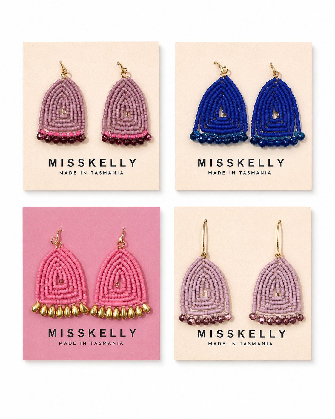 Miss Kelly Donna triangle earrings featuring stylish geometric design and silver-tone finish, perfect for modern fashion accessories.