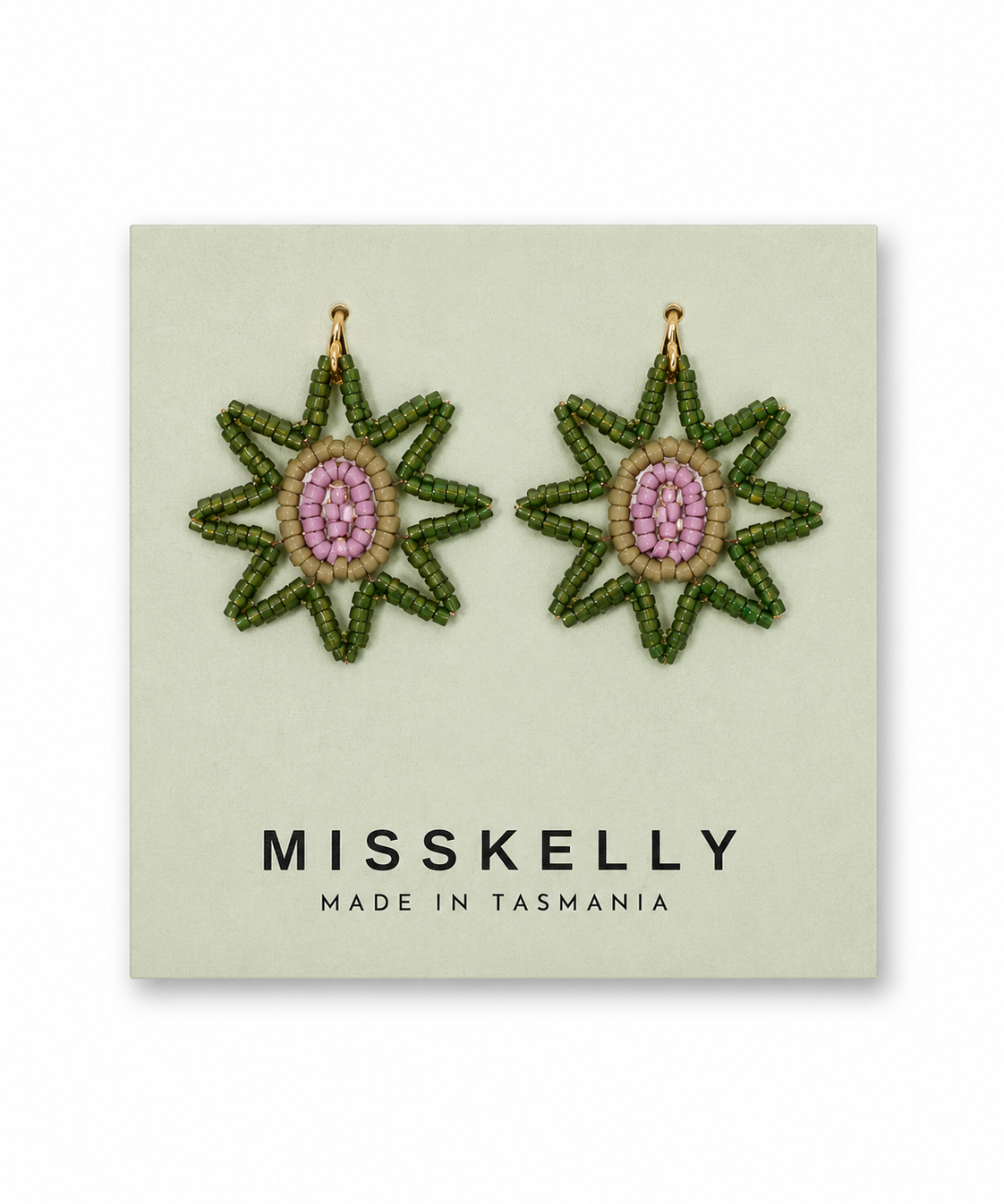 Miss Kelly Heidi small spiky earrings featuring gold-toned metal and a delicate spike design, perfect for stylish accessories.