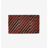Pink patchwork door mat by Bonnie and Neil with floral and geometric patterns, perfect for welcoming entryways.