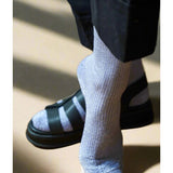 Klue glitter lurex socks in lilac color, featuring shiny, sparkly fabric with a comfortable sock design.