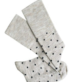 Tightology Dotty Merino wool socks with a colorful marble dot pattern, soft and warm for comfortable wear.