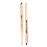 Black drumstick-shaped pen from Suck UK, with a realistic design and smooth writing tip.