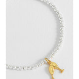 Estella Bartlett Champagne Sienna bracelet featuring a delicate chain and gemstone accents, elegant jewelry accessory.