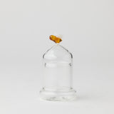 Clear Pilbeam Living Honeybell Mini Cloche decorative glass cover showcasing a miniature display inside.