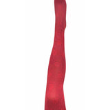 Red Fleur Organic Cotton Tights by Tightology, close-up of the soft, breathable fabric and floral pattern design.