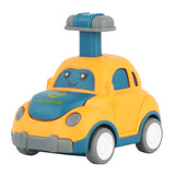 William Valentine Push 'N' Go Car in vibrant colors, featuring a sleek design and easy-to-use push mechanism for young children.
