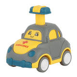 William Valentine Push 'N' Go Car in vibrant colors, featuring a compact design and easy push-button operation for young children.