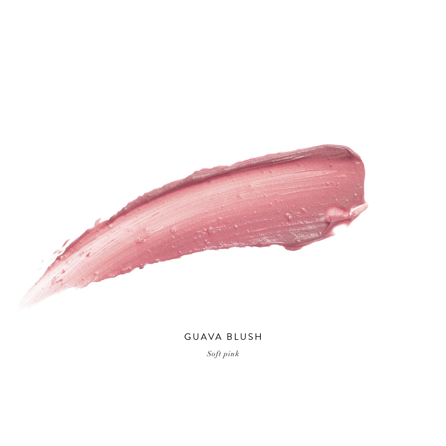 Lük Beautifood Bon Bon Guava Blush Lip Nourish featuring soft buttery pink lip balm with a smooth, natural finish.