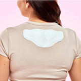 Lula self-warming body patches heat patch in a resealable pouch, designed for soothing warmth on the skin.