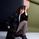 Fawn-colored Luxe Merino Wool Tights by Tightology, close-up of soft, high-quality wool fabric and snug fit.