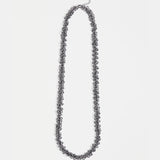 Elk Hava Necklace in gunmetal color, featuring a sleek and modern design, displayed on a neutral background.