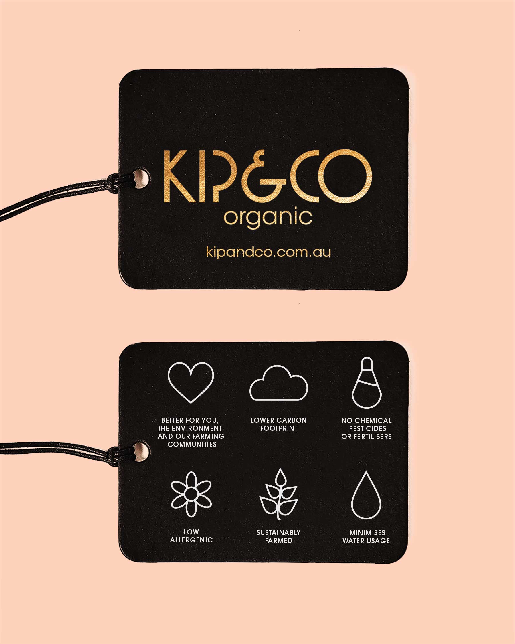Kip & Co Pretty Pansy Organic Cotton Snuggle Blanket