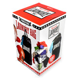 Suck UK punch laundry bag with bold punch design, durable fabric, and sturdy handles for easy laundry storage.