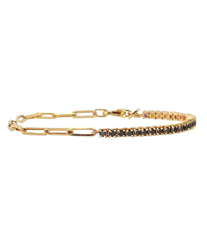 Salty Safari Oslo bracelet featuring a nautical-inspired design with beads and charms on a cord, displayed on a white background.