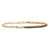 Salty Safari Oslo bracelet featuring a nautical-inspired design with beads and charms on a cord, displayed on a white background.