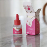 Grace & James Watermelon & Mint Heart Felt Air Freshener refill with fresh watermelon and mint scent, shown in a colorful packaging.