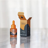 Grace & James Wildgrass and Driftwood felt air freshener refill with natural scent and rustic design.