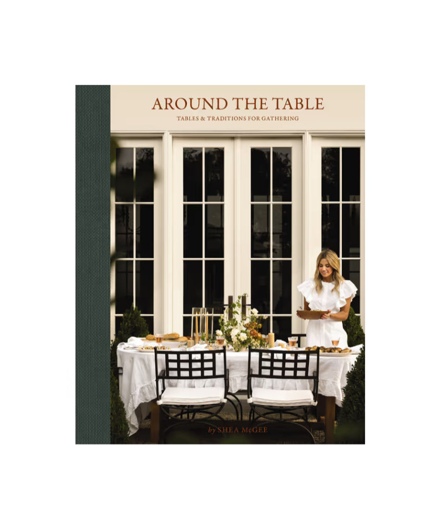 Round wooden table from Brumby Sunstate's Around the Table collection, perfect for family gatherings and communal dining.