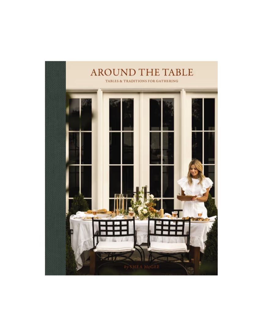 Round wooden table from Brumby Sunstate's Around the Table collection, perfect for family gatherings and communal dining.