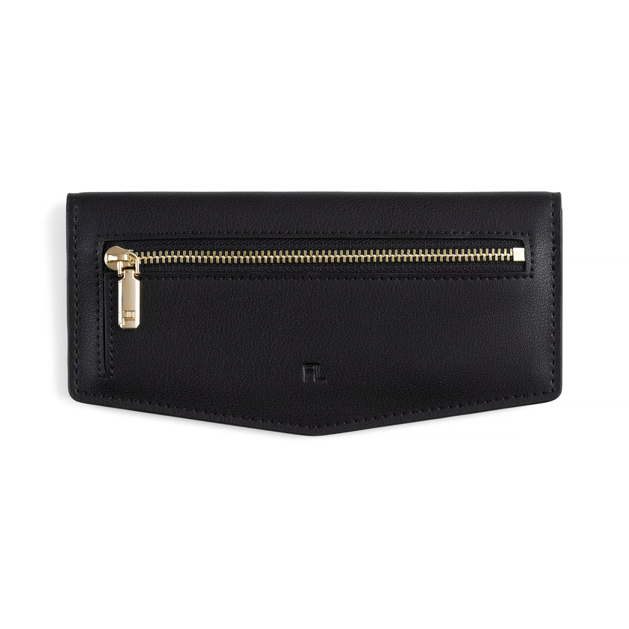 Black Fox & Leo Swallet wallet featuring a sleek, minimalist design with the brand logo visible on the front.