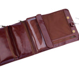 Men's Republic travel toiletry bag with hanger, compact cosmetic and toiletry organizer for men's grooming essentials.