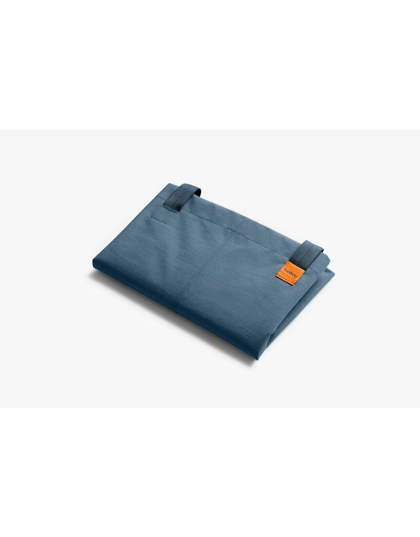 Bellroy Market Tote in Blue Steel, a stylish and spacious tote bag with sturdy handles and a sleek design for daily use.