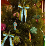 Bonnie and Neil jewel green Christmas decoration close-up