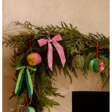 Bonnie and Neil jewel green Christmas decoration ornament with a faceted jewel-inspired design