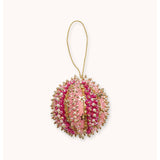 Bonnie and Neil Jewel Pink Christmas decoration ornament in vibrant jewel pink hues