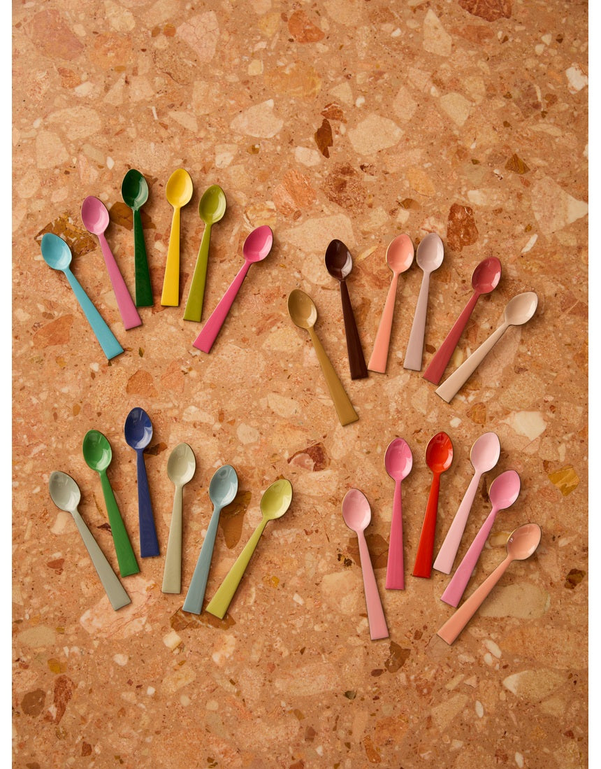 Bonnie and Neil Sky enamel teaspoon set displayed together、】【