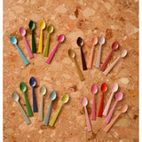 Bonnie and Neil Sky enamel teaspoon set displayed together、】【