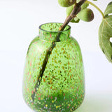 Kip & Co Garden Soiree Speckle Vase featuring a colorful speckled ceramic design on a white background