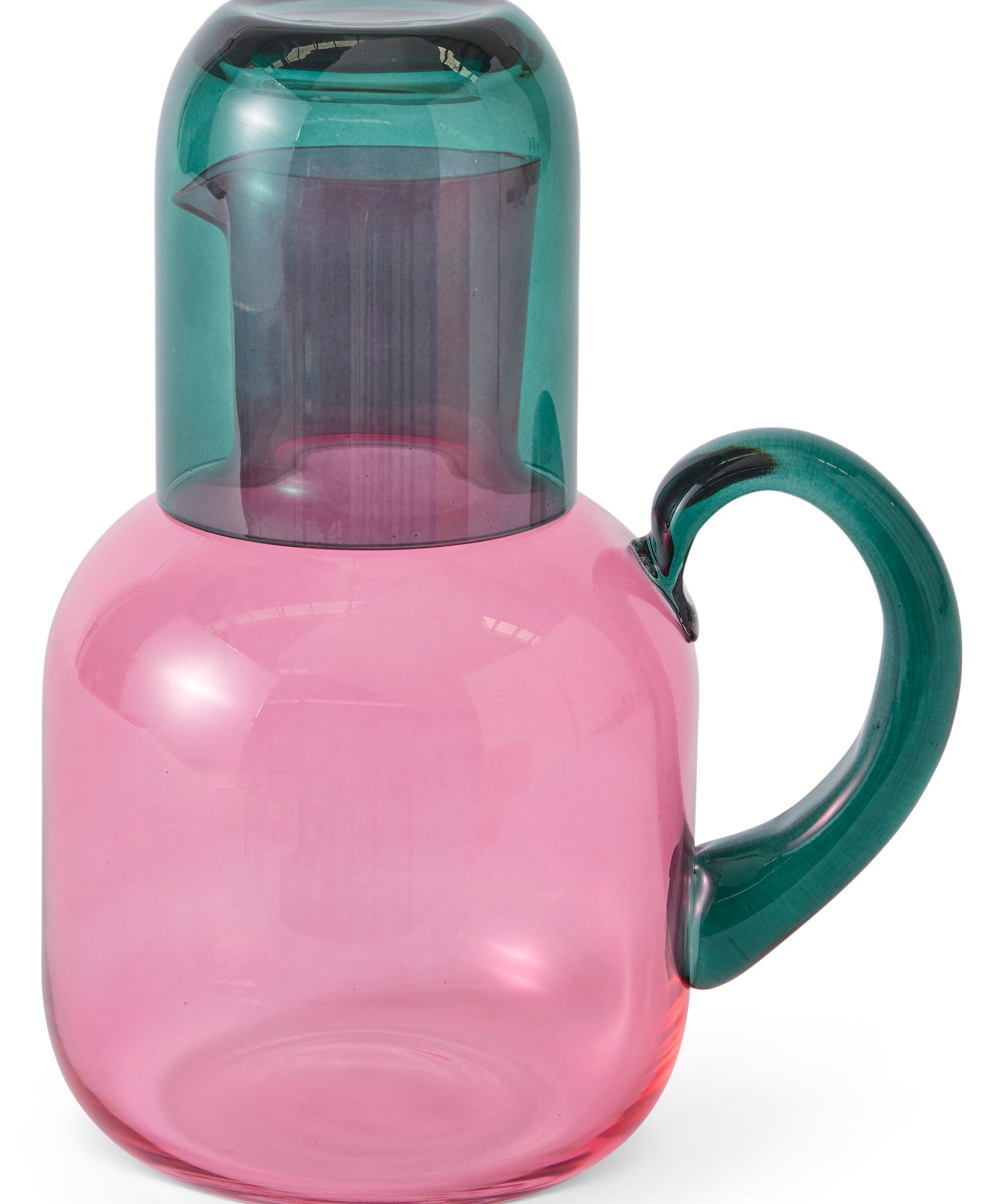 Kip & Co Isle Of Pink Carafe & Glass