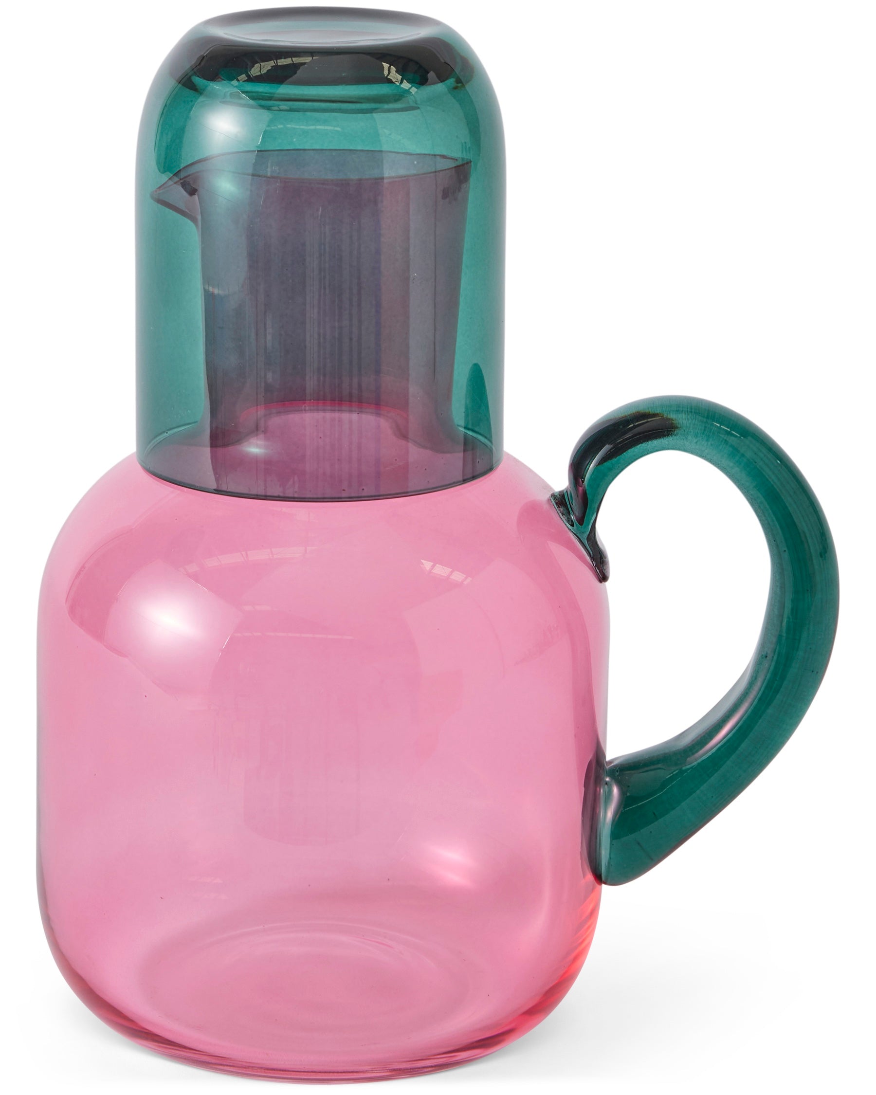 Kip & Co Isle Of Pink Carafe & Glass