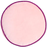 Kip & Co Plum Jam Velvet Pea Cushion featuring soft velvet fabric and a vibrant purple color, perfect for cozy decor.