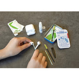 isAlbi earbud cleaning kit for tech devices, includes tools and brushes for safe and effective earbud maintenance.