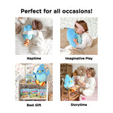 Soft plush toy from isAlbi, Ditty Bird 30cm, featuring a cuddly, colorful bird design perfect for children.