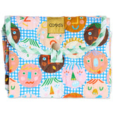 Kip & Co Cheer Up baby change mat with colorful, cheerful design and soft padded surface for comfortable diaper changes.
