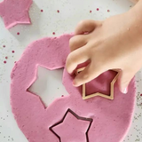 Eco Art and Craft Eco Playdough Kit for kids, colorful natural dough, included tools, and crafting accessories in a creative art kit.